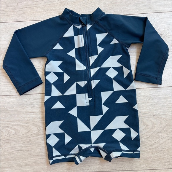 Tea Collection Rash Guard Swimsuit - Picture 1 of 4